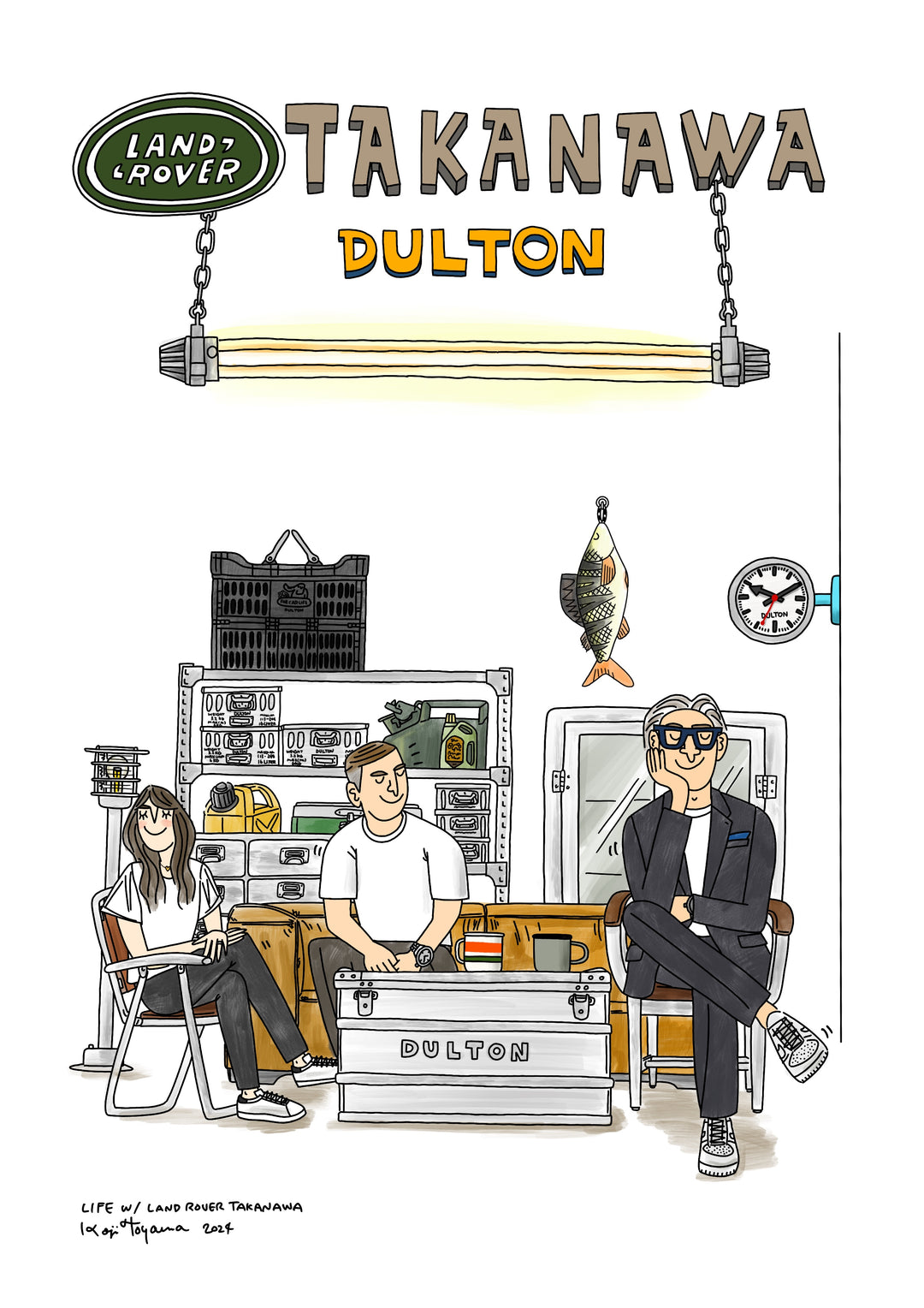 Land Rover Takanawa x DULTON / Poster