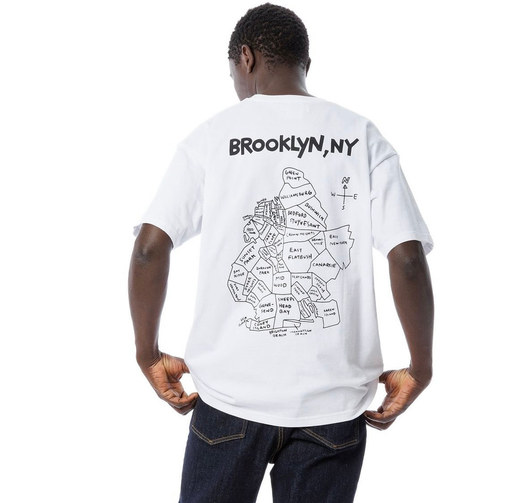 sandinista x koji toyama / BKLYN Map Tee